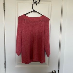 Women’s pink sweater
